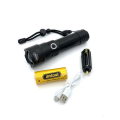 Andowl IPX-6 Waterproof Rechargeable Flashlight Torch 10000 Lumens
