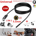 Andowl 10M HD USB Android &amp; PC Inspection Endoscope Camera