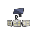 Solar Motion Sensor Outdoor Rotatable 3 Head Light Q-TL90