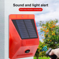 Remote Controlled Solar Alarm Lamp