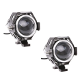Set of 2 10W Angel Eye LED Motorcycle headlight HP-U7