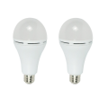 SMART 20W E27 - Screw Type Rechargeable Emergency LED Light Bulb - 2 Pack