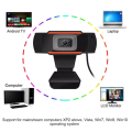 HD 1080P Webcam With Microphone for Live Video Calling Conference Work