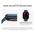 Z36 Smartwatch Wristband  New Design Of Series 7  2022 - Navy