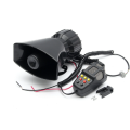 12V 7-1 Alarm Warning Siren System With Microphone