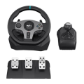 Gaming Steering Wheel with 3 Pedals and Gear Shifter PXN-V9