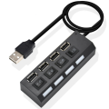 Andowl Superfast 4-Port USB 2.0 Hub