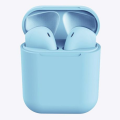 inPods Macaron 12 TWS Wireless Bluetooth 5.0 Earphones - light blue