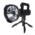 USB Rechargeable LED Pistol Torch &amp; Tarantula Tripod - 4 Light Modes