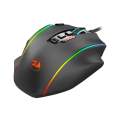 REDRAGON PERDICTION 4 12400DPI RGB MMO Ergo Gaming Mouse  Wired, Black