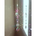 Moon and Planet Crystal Sun Catcher