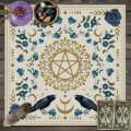 Altar Cloth - Blue Ravens