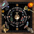 Altar Cloth - Floral Moon Phases