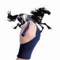 Safety Glove Artist Glove For Any Graphics Tablet Black 2 Finger Anti-Fouling Right And Left Hand Av