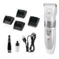 Professional Quiet Mute Cordless Grooming Kit Rechargeable Pet Dog Cat Clipper Hair Electric Shaver