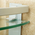 3 Tier Glass Bathroom Bath Shower Caddy Wall Corner Shelf Holder Rack