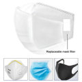 40pcs/lot N90 3Layers Protect Mouth Mask Surgical Mask Anti-Dust Anti-Virus Meltblown Fabric Filter