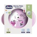Chicco - Warmy Plate - 6 Months - Blue