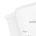 Mellerware Kettle Corded Plastic White 1.7L 2200W "Zambezi"