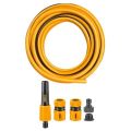 Ingco - Garden Hose - 20m x 1/2-Inch with Fittings (4 Piece)