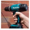 Makita - Cordless Impact Drill DHP453ZK with Battery, Charger &amp; Carry Case