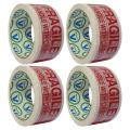 Altezze - Fragile Tape (Handle with Care) 50m - Pack of 4