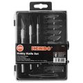 Kendo - Knifes and Blades Set (17Piece) and DIY Hand Tool Set (86 Pieces)