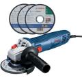 Bosch GWS 700 Angle Grinder and 3 Bosch Cutting Discs for Metal