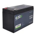 Gizzu - 12V 7Ah Lithium-Ion Battery (Black) - Pack of 3