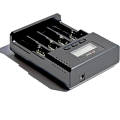 Soshine H4 LCD Li-ion/NiMH/ LiFePO4 Battery Charger for 14500 18350 18650 26650 AA AAA C