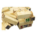 Trendify Multiplication Jenga-Like Building Blocks (With Bag)