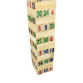 Trendify Multiplication Jenga-Like Building Blocks (With Bag)