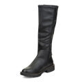 TTP Ladies Mid Calf Boot with Gold Buckle Decor C3003