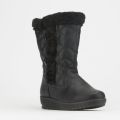TTP Lady's Fashion Dual Button Polar Boot with Side Zipper XB8501