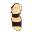 TTP Ladies Ankle Buckle Strap Sandal with Cut Out Detail
