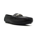 TTP Women's Moccasin with Metal Buckle Decor on Vamp