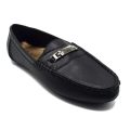 TTP Men's Moccasin with Metal Buckle Decor on Vamp