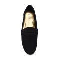 TTP Women's Suede Moccasin with Cut Out Detailed Decor on Vamp