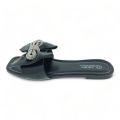 Aixir Sandal with Bow and Knot Decor PSL4183