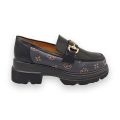 TTP Fashion Platform Loafers with Decor XB230811-1