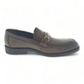 Men's Classic Formal Loafers with Link Decor Y892