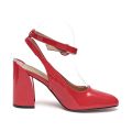 TTP - Fashion Flare Heels with Sling back and Ankle Strap JSF53