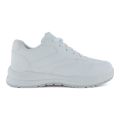 Women White PU Lace-up Casual Sneaker XB230805
