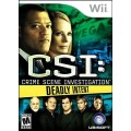 CSI Deadly Intent Wii Playd