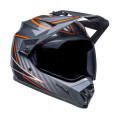 Bell MX9 Adventure Helmet | Dalton Black Orange