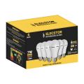 Elecstor E27 7W Rechargeable Warm White - 6 PACK