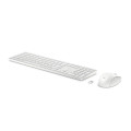HP 655 White Wireless Keyboard and Mouse Combo
