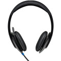 LOGITECH H540 USB COMPUTER HEADSET WITH HD SOUND AND ON-EAR CONTROLS