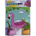 Glitter Art Hobby Set - Flamingo
