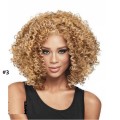 Afro Kinky curly Brazilian Hair African Ameri Curly Body Wavy Women Wig Short Hair